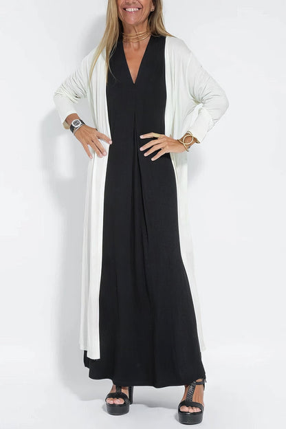 Natalia™ - vestido largo elegante + cárdigan combinado de regalo